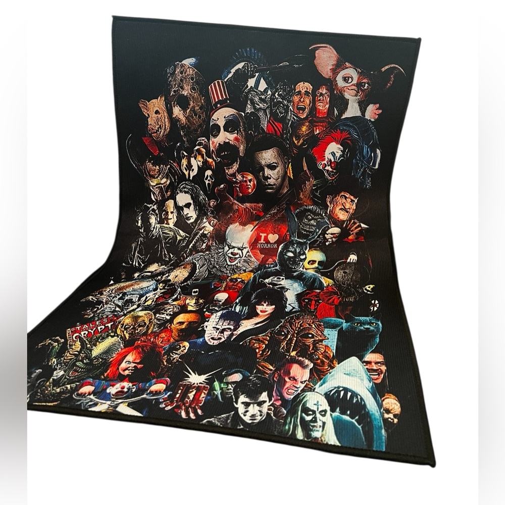 Horror Movie Character Rug